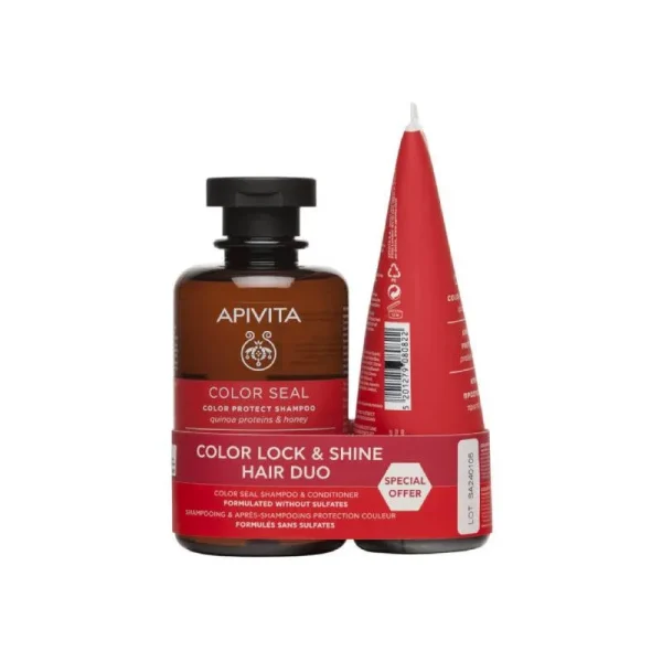 APIVITA Color Protect Shampoo 250ml + Conditioner 150ml