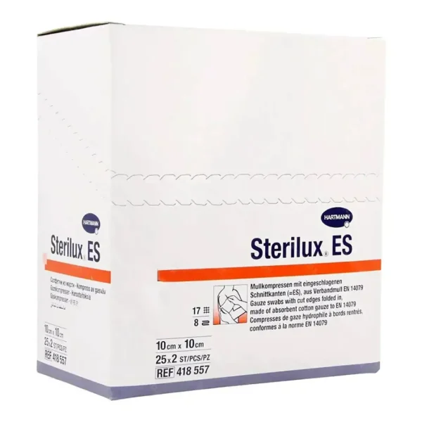 Hartmann Sterilux ES 10x10cm 2*25pcs