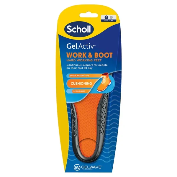 Scholl GelActiv Work & Boot Insoles Small