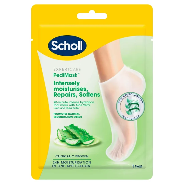 Scholl Aloe Vera Pedi Mask Single Pouch