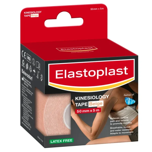 Elastoplast Sport Kinesiology Tape Beige 5cm x 5m