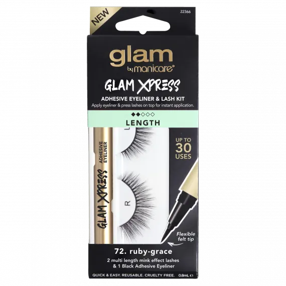 Glam by Manicare Xpress Kit Ruby-Grace