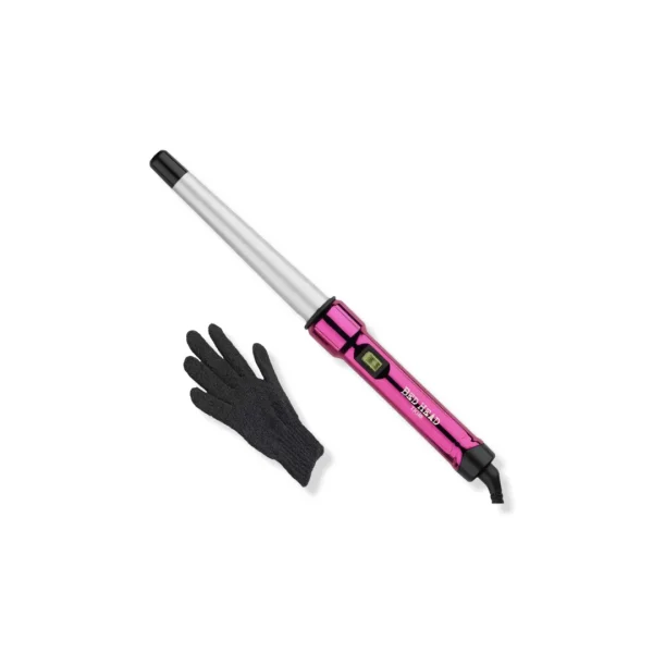 Curlipops 1'' Tourmaline + Ceramic Tapered Curling Wand