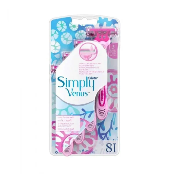 Gillette Simply Venus 8 Razer 658076