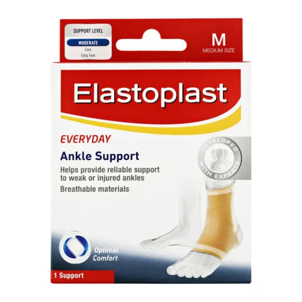 Elastoplast Everyday Ankle Support Brace Medium